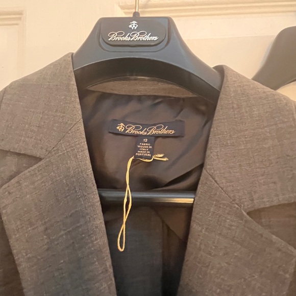 Dark Grey Women’s Brooks Brothers Suit - Picture 3 of 10